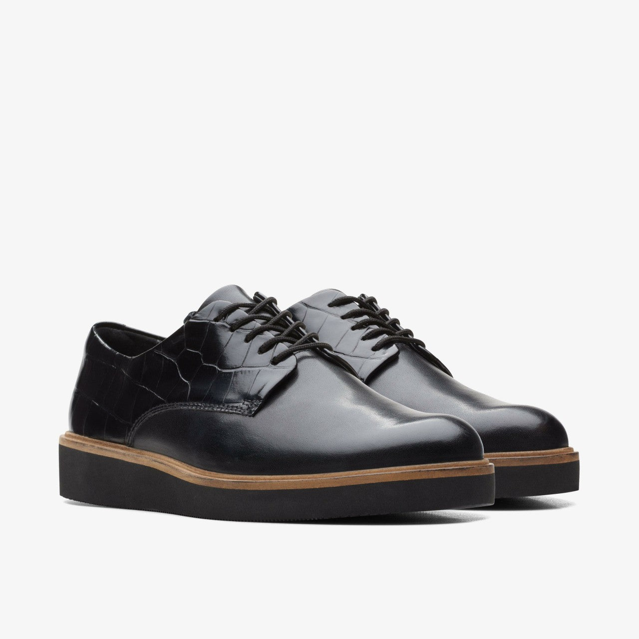 Women Glickly Derby Black Combination