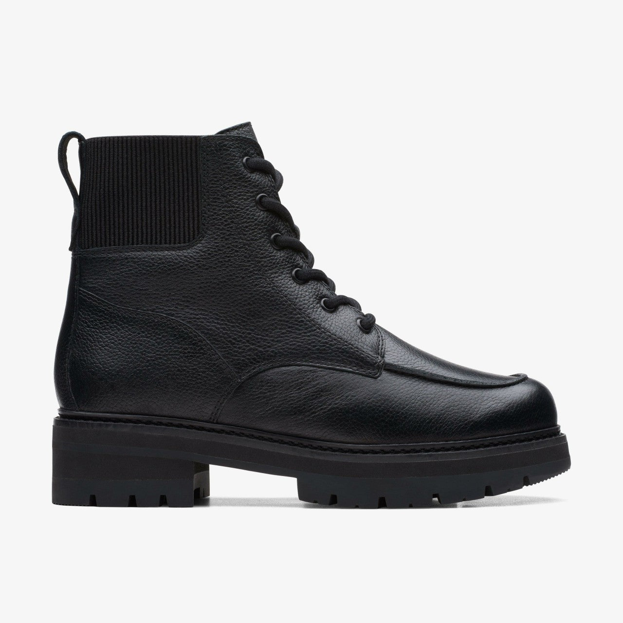 Women Orianna Mid Black Warmlined Leather