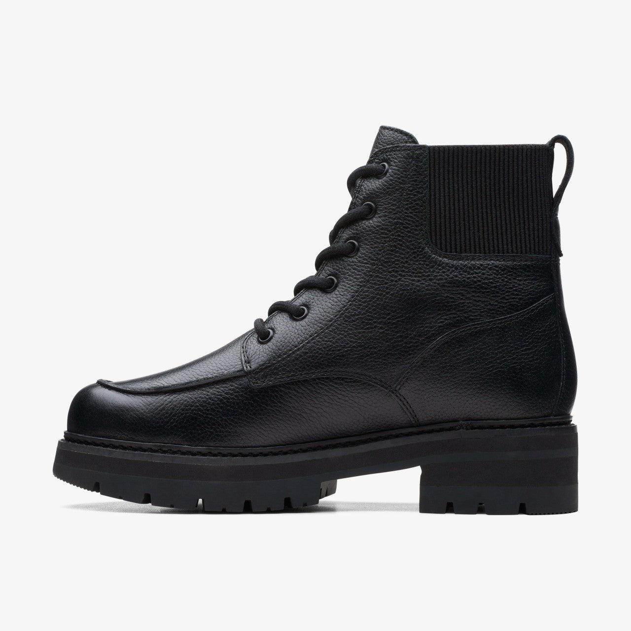 Women Orianna Mid Black Warmlined Leather