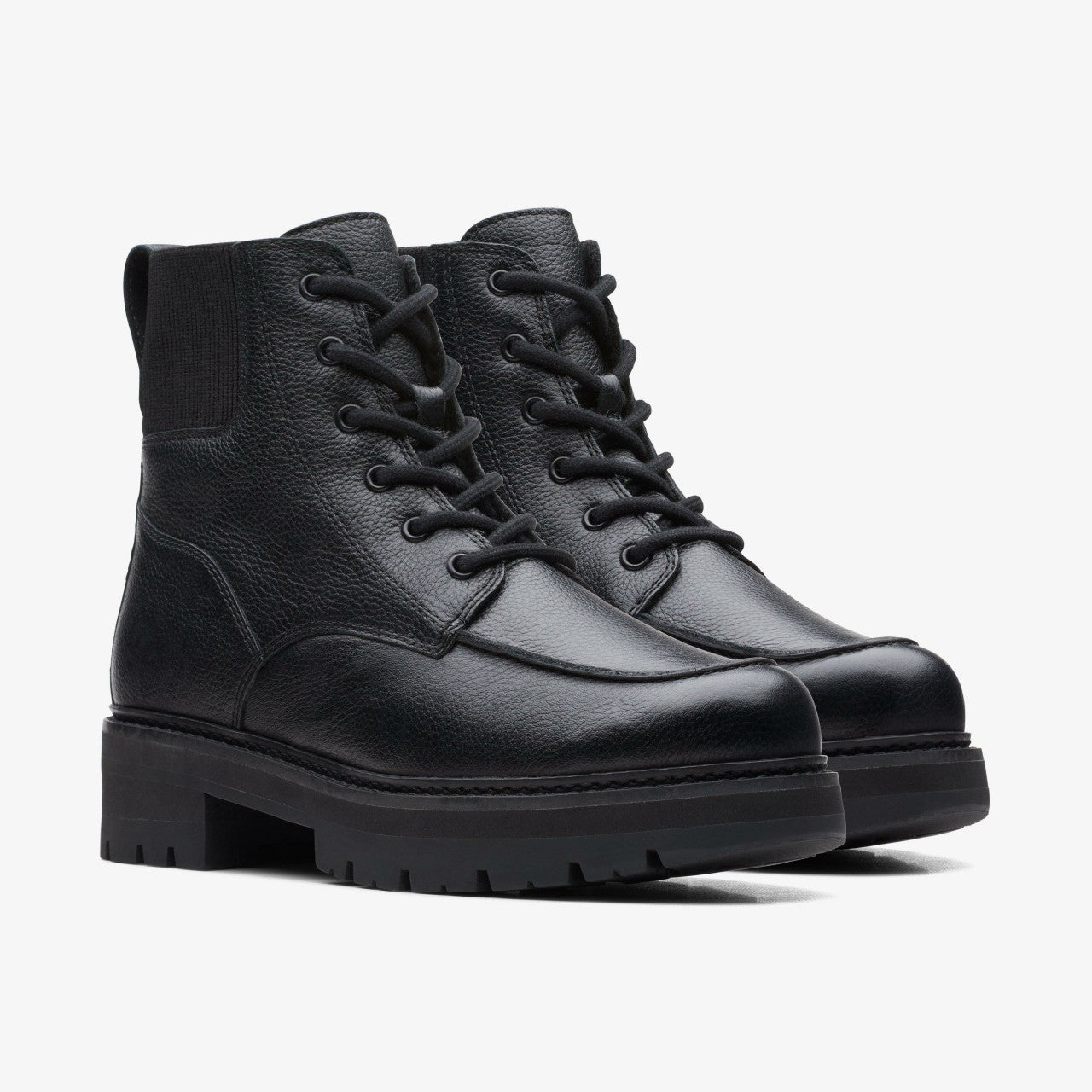 Women Orianna Mid Black Warmlined Leather