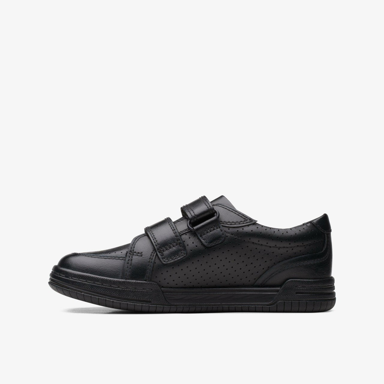 Kids Fawn Strap Kid Black Leather