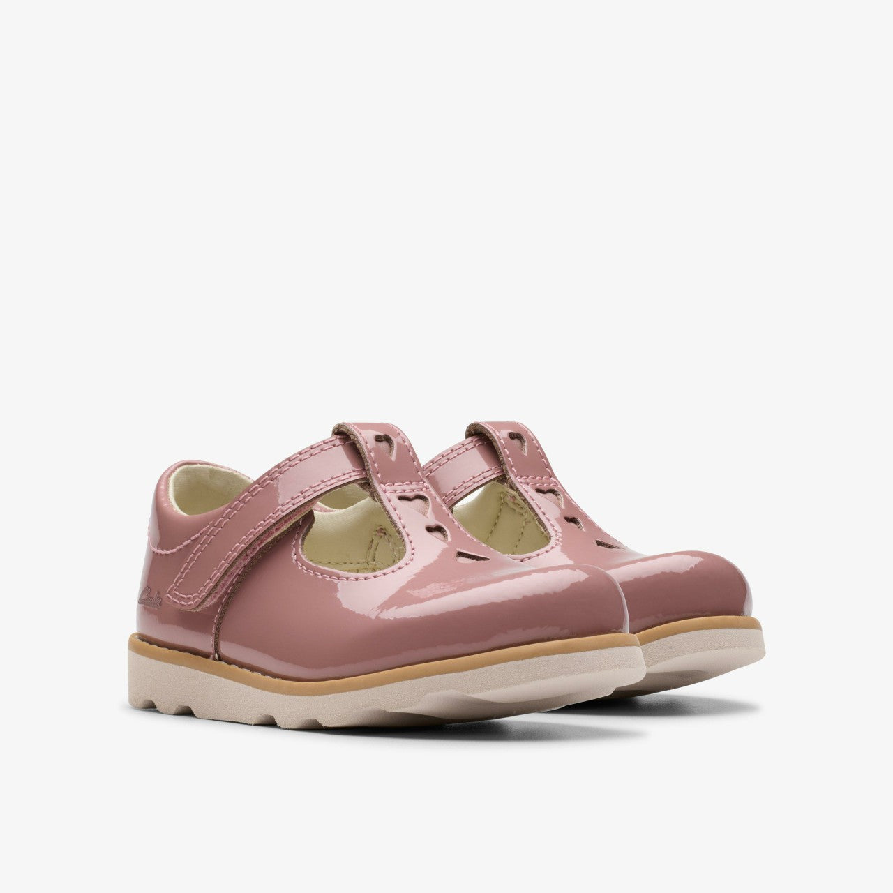Kids Crown Teen Toddler Dusty Pink Patent