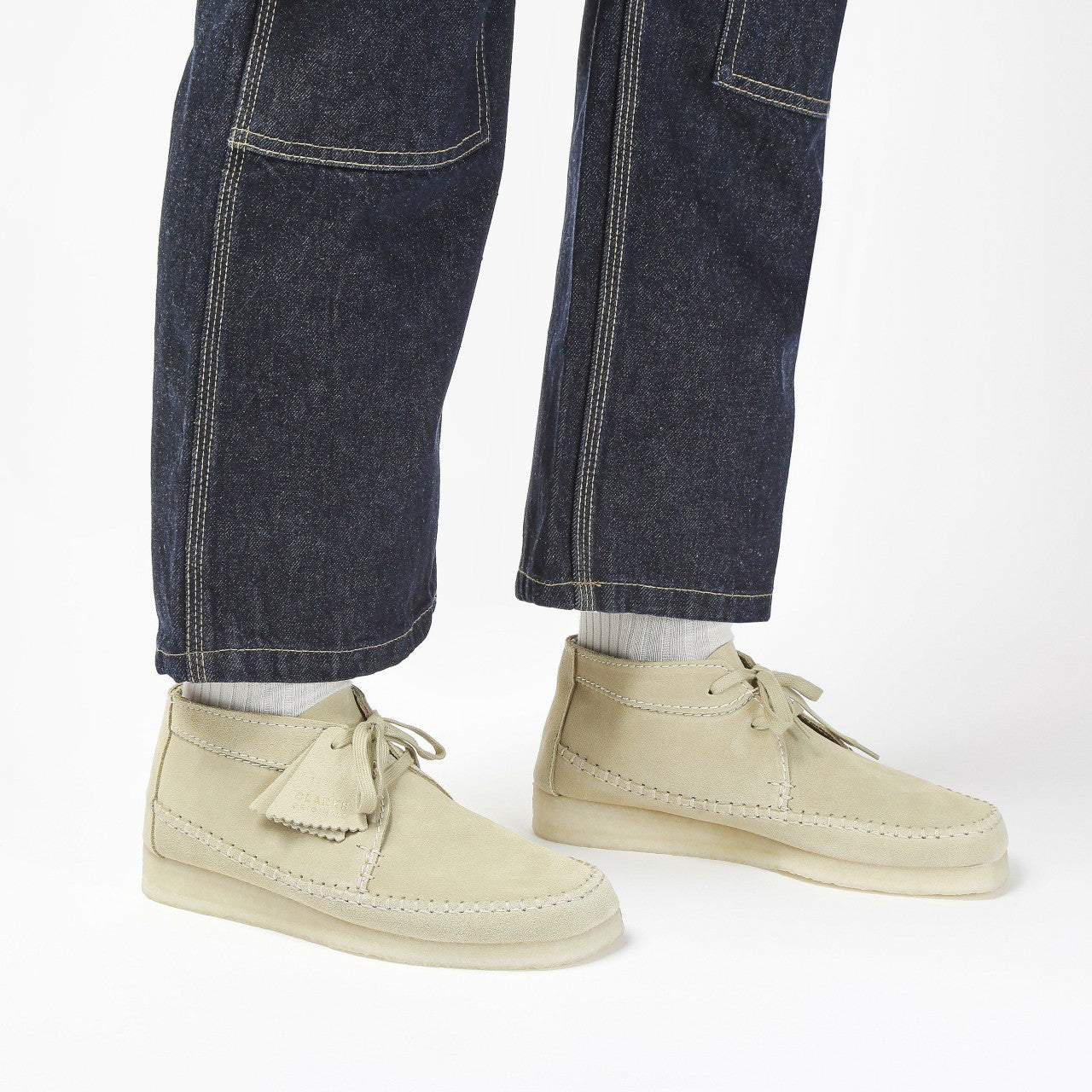 Men Weaver Boot Maple Suede