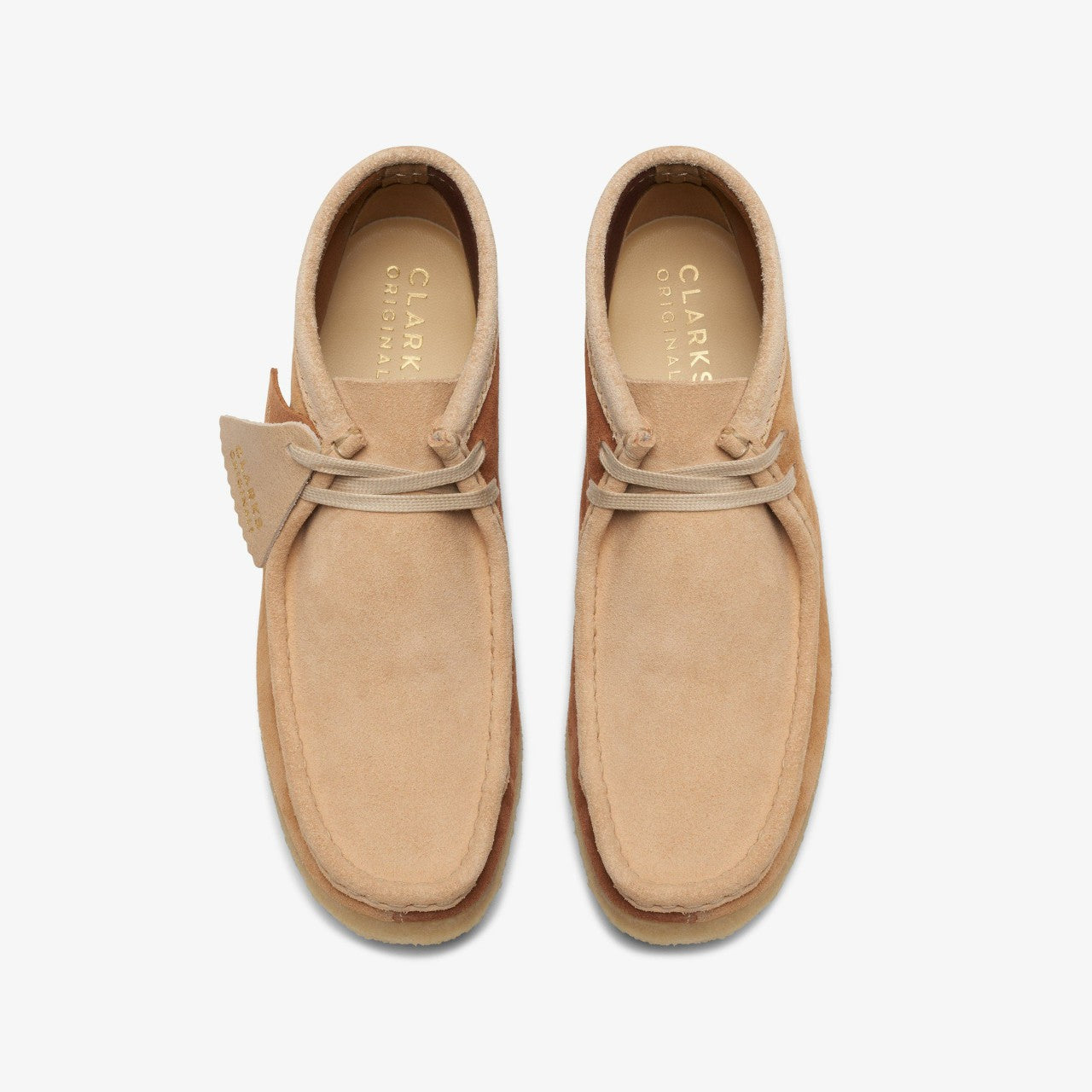 Women Wallabee Boot Tan Combination