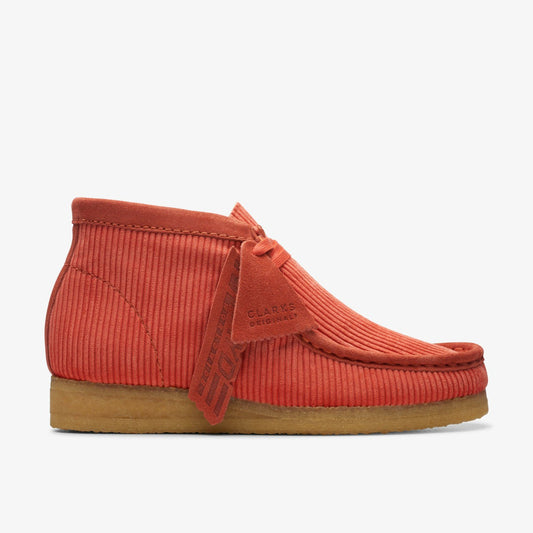 Women Wallabee Boot Coral Cord
