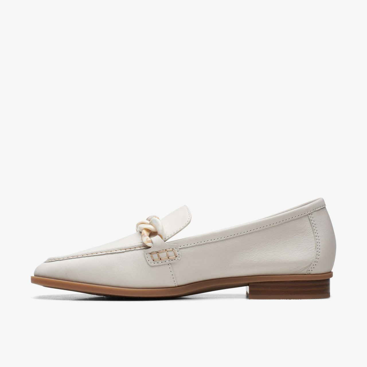 Women Sarafyna Iris Loafer White Leather