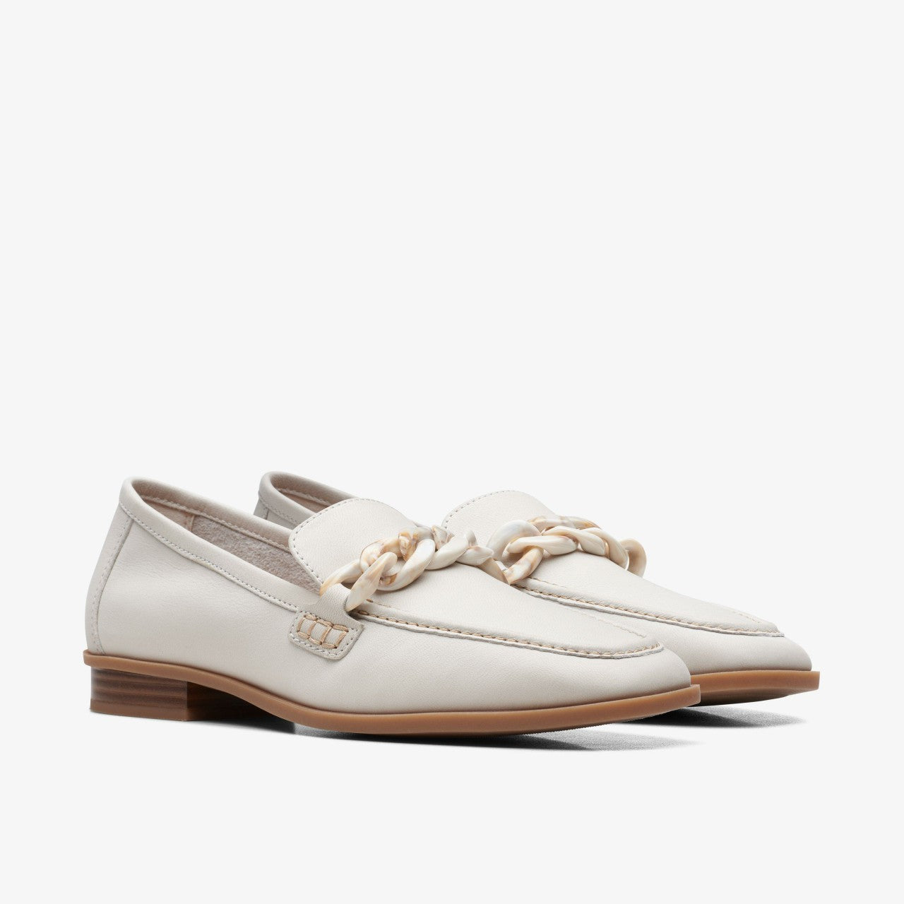 Women Sarafyna Iris Loafer White Leather