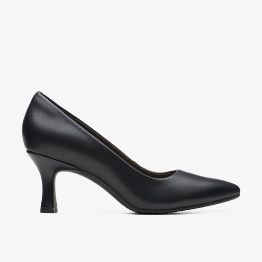 Women Kataleyna Gem Black Leather