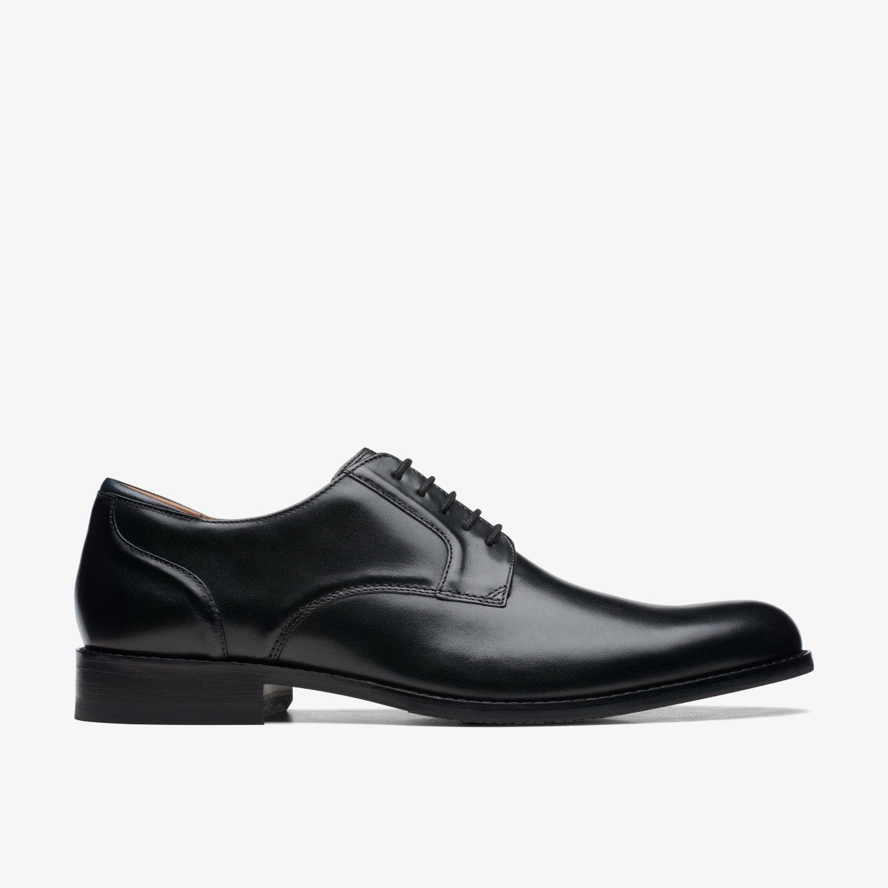 Men Craft Arlo Lace Black Leather