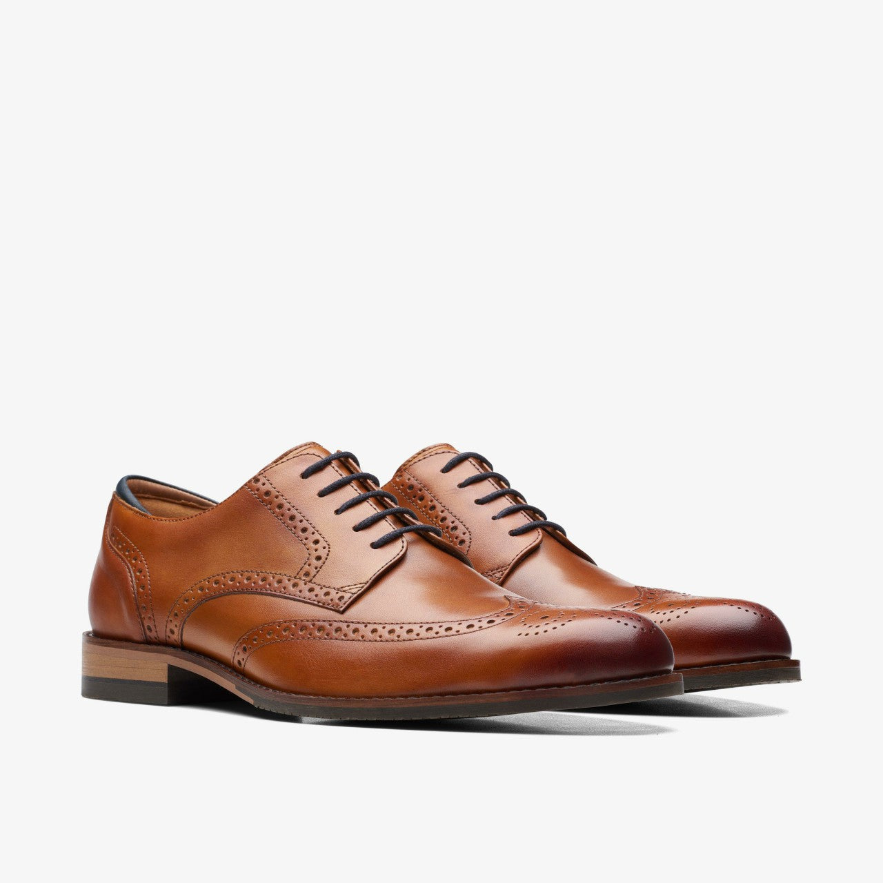 Men Craft Arlo Limit Brogue Tan Leather