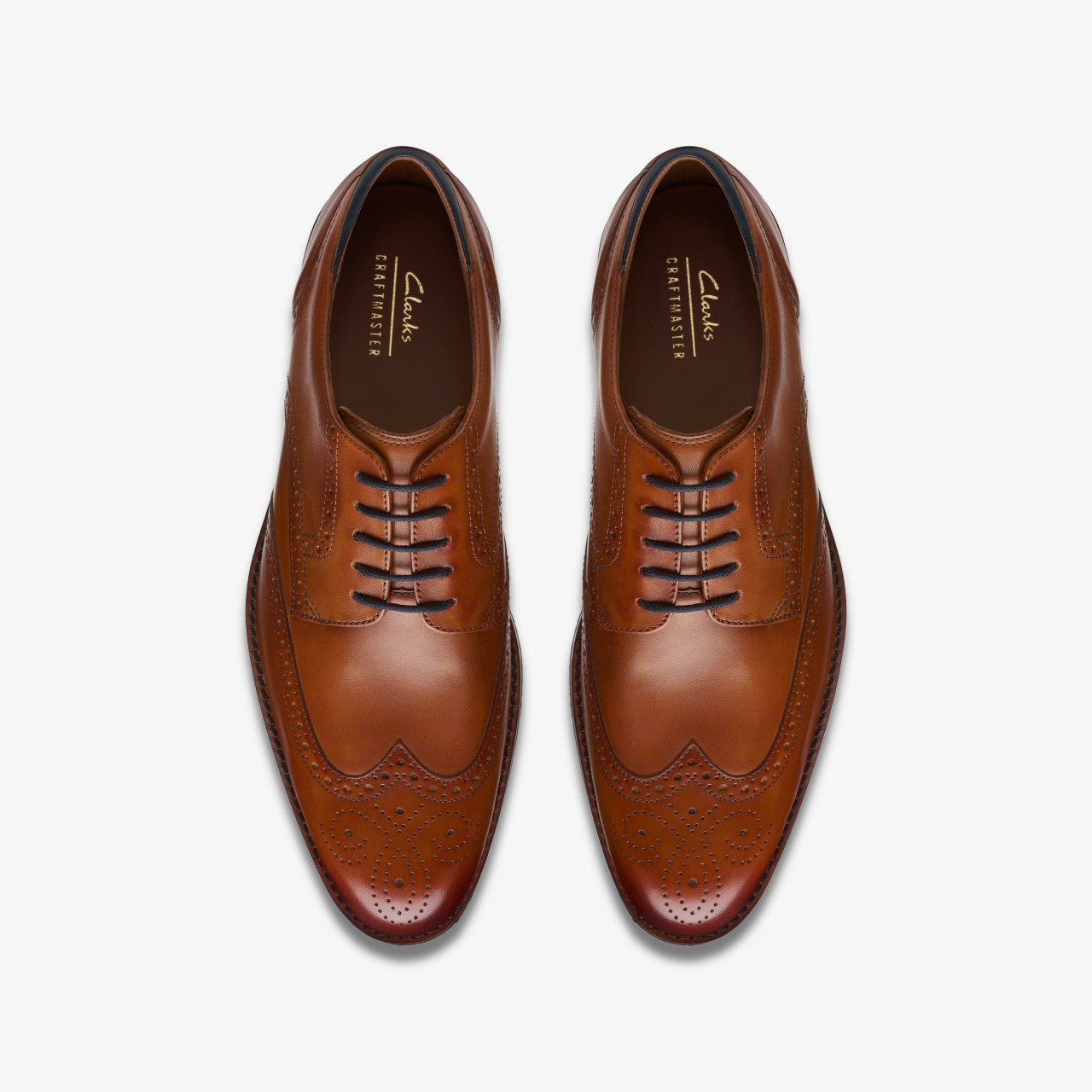 Men Craft Arlo Limit Brogue Tan Leather