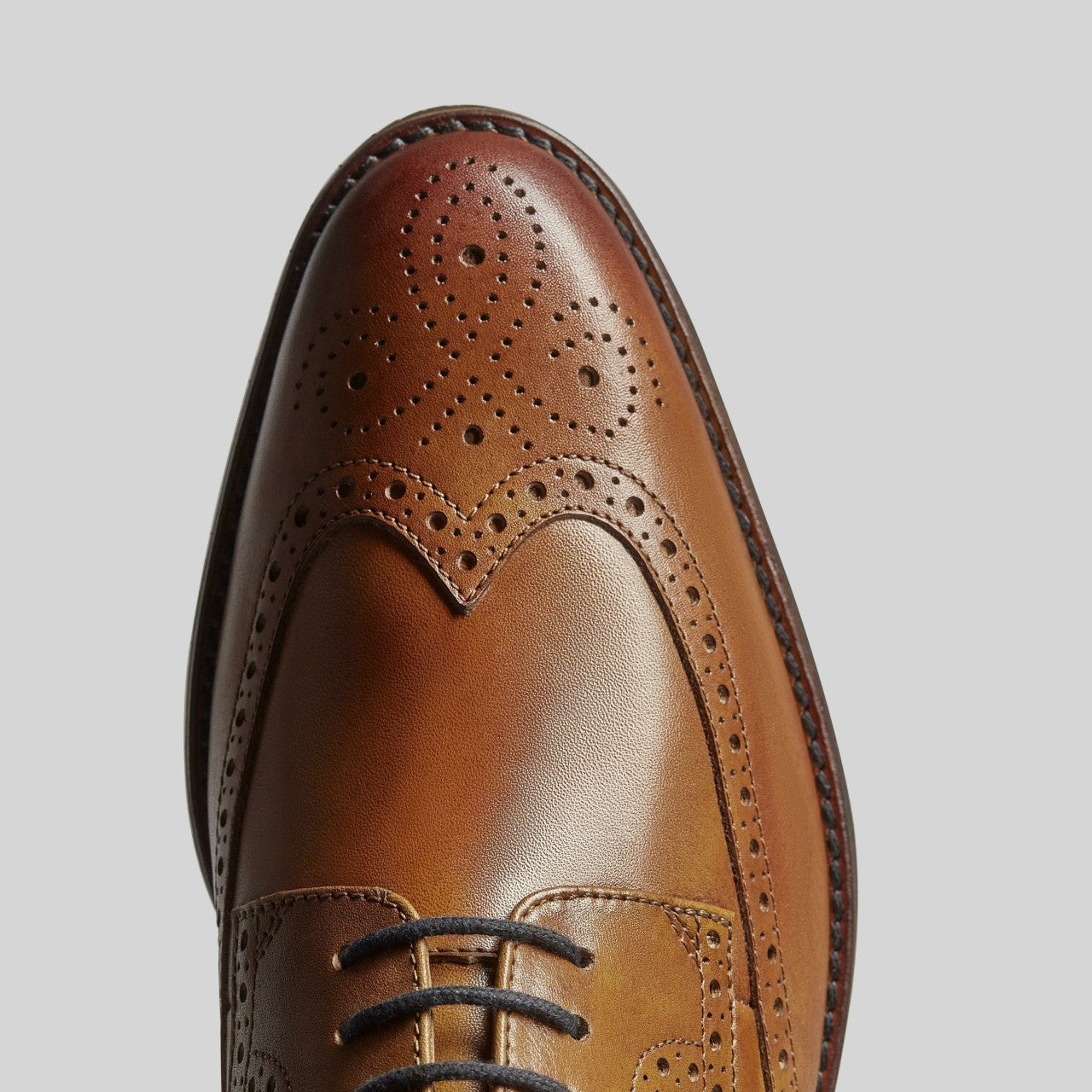 Men Craft Arlo Limit Brogue Tan Leather