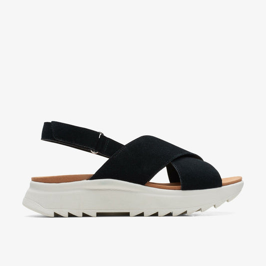 Women Dash Lite Wish Black Suede