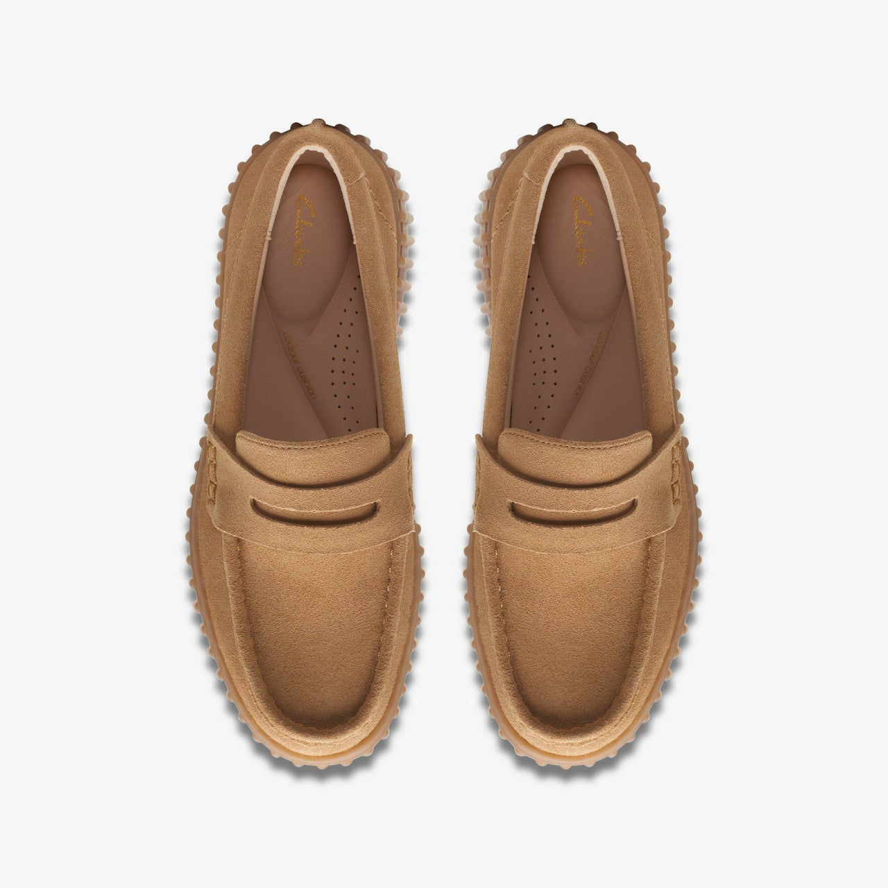 Women Torhill Penny Loafer Light Tan Suede