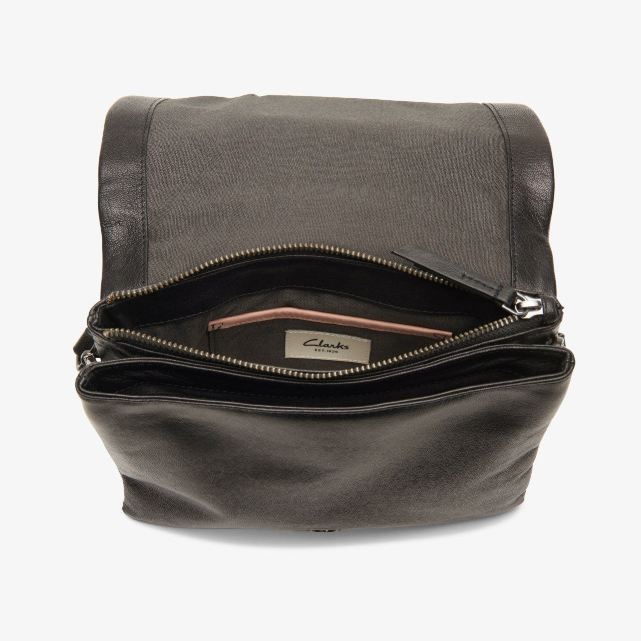 Women Treen Medium Black Leather