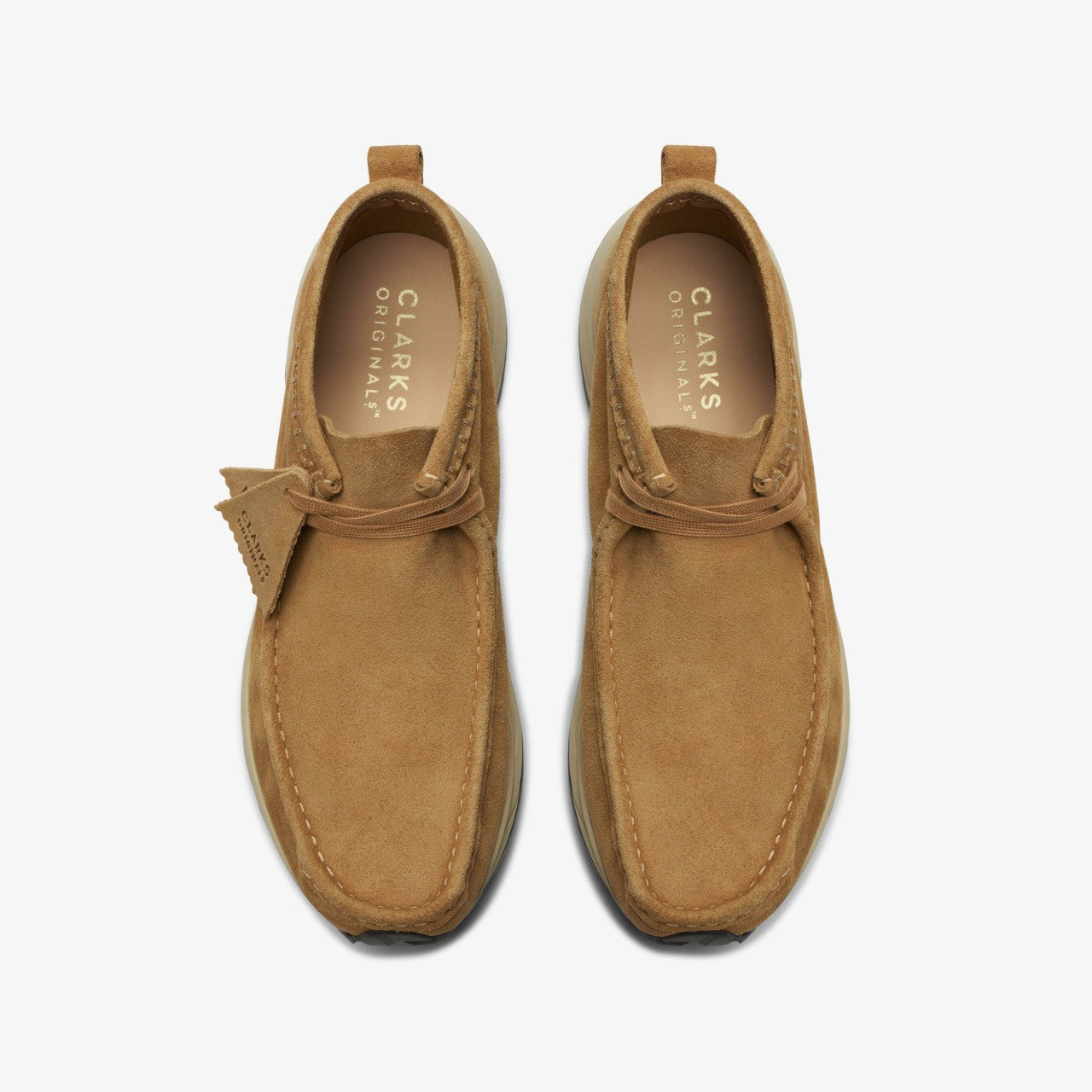 Men Wallabee Eden Dark Sand Suede