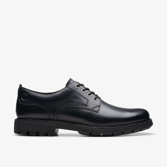 Men Batcombe Tie Black Leather