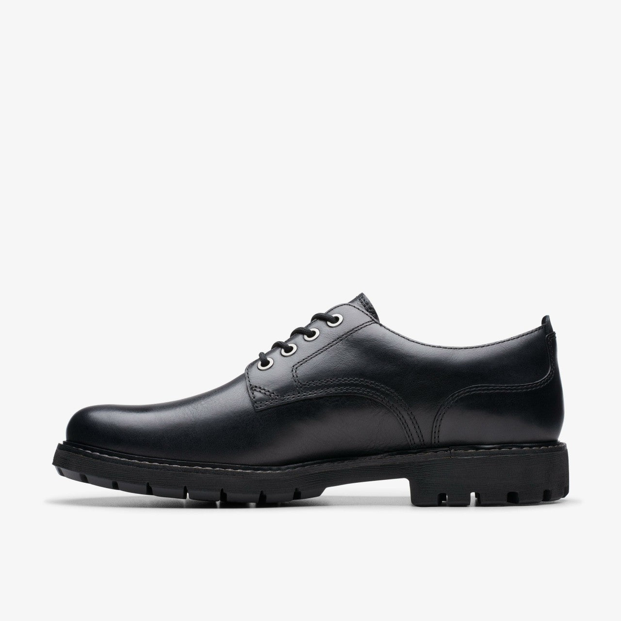 Men Batcombe Tie Black Leather