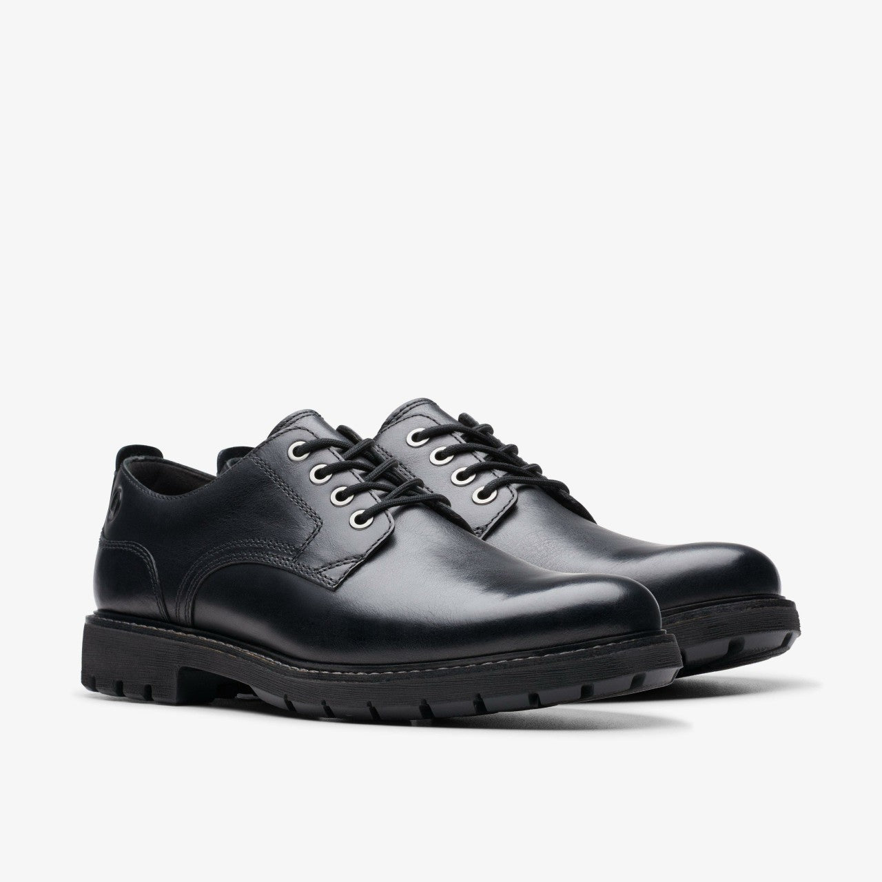 Men Batcombe Tie Black Leather