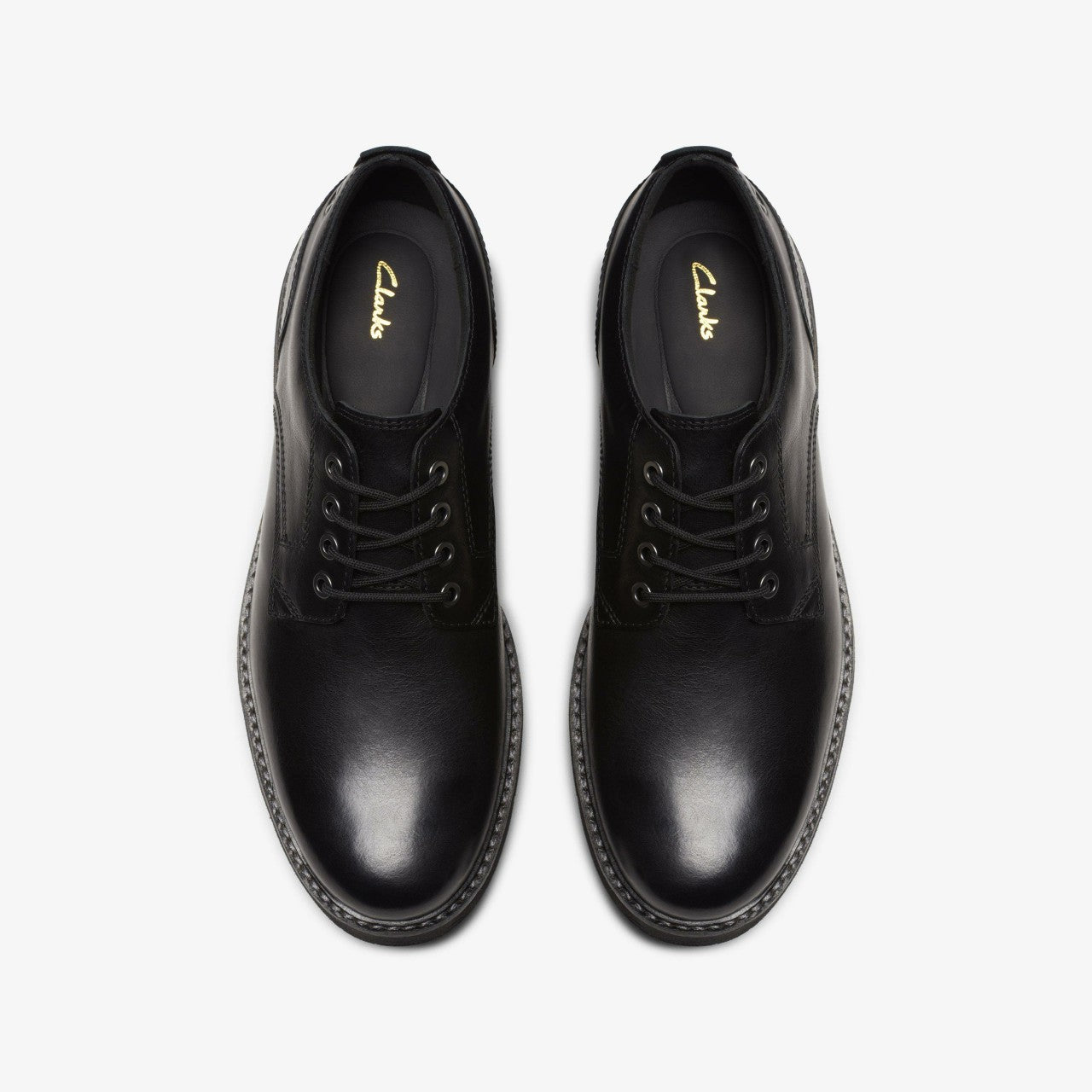 Men Batcombe Tie Black Leather
