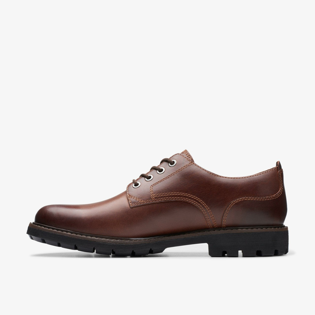 Men Batcombe Tie Dark Tan Leather