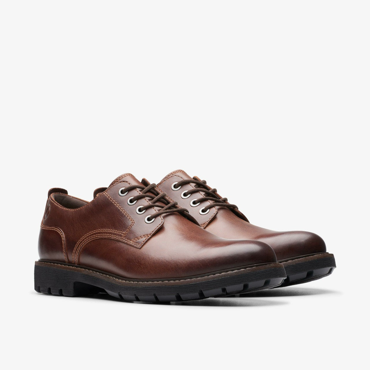 Men Batcombe Tie Dark Tan Leather