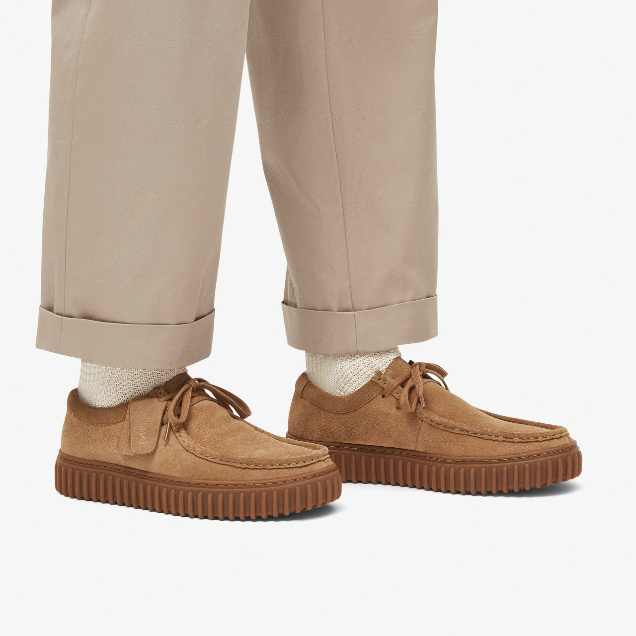 Men Torhill Lo Dark Sand Suede