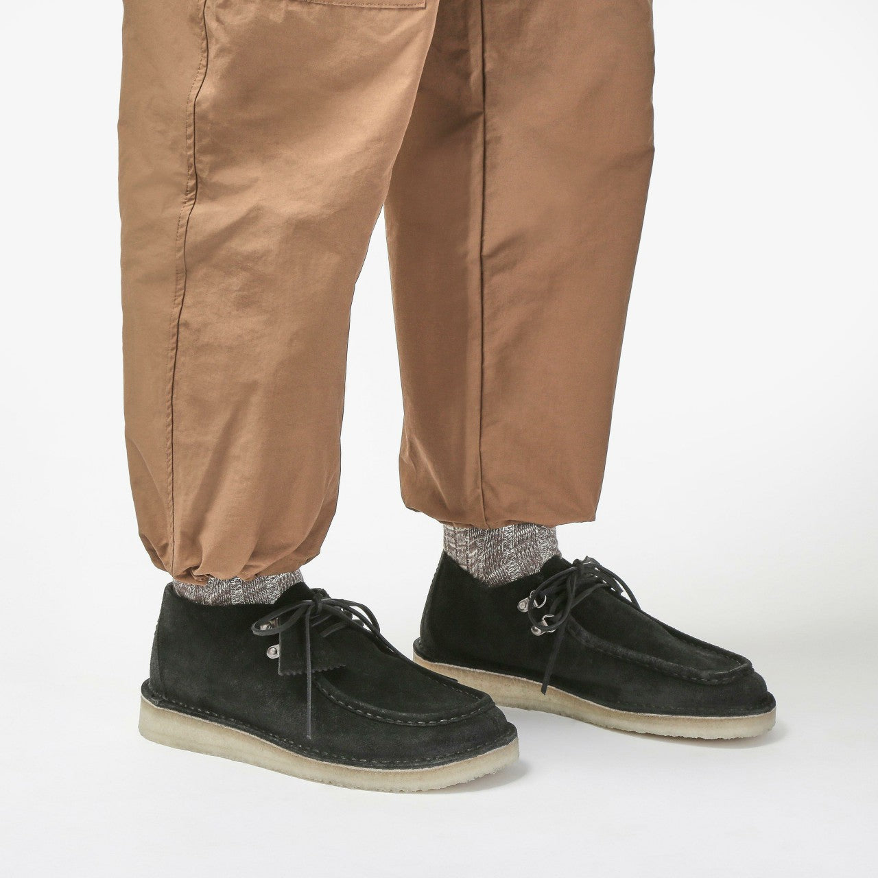 Men Desert Nomad Black Suede
