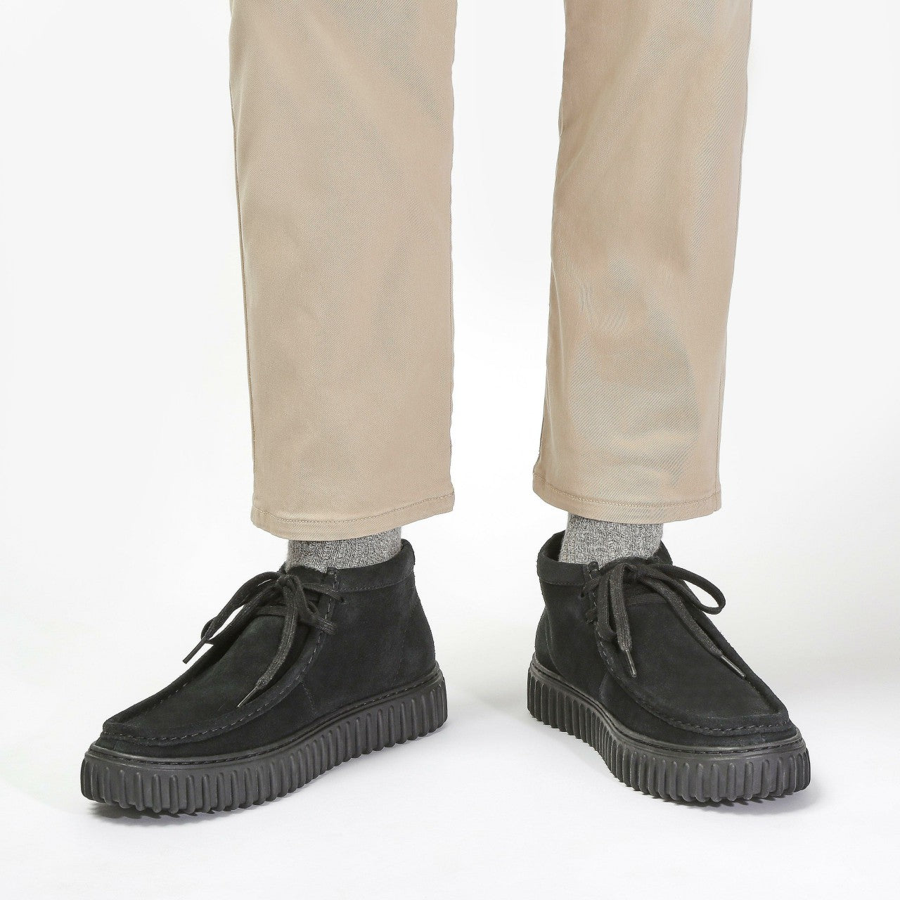 Women|Men Torhill Hi Black Suede