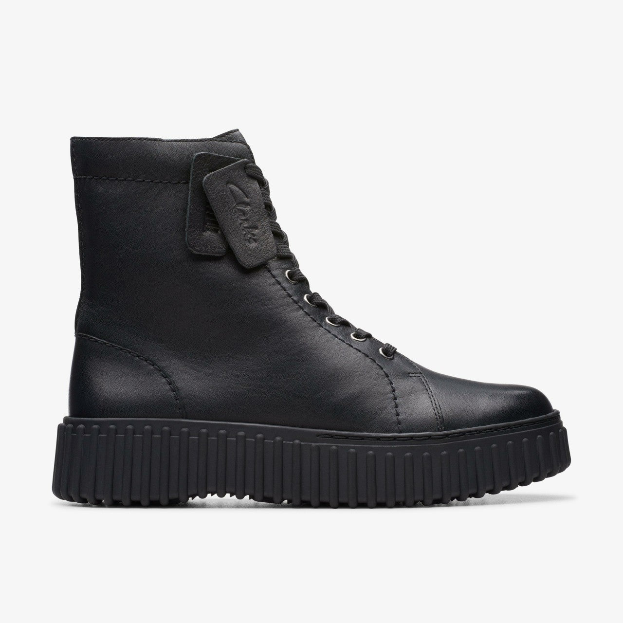 Women Torhill Rise Ankle Boot Black Leather
