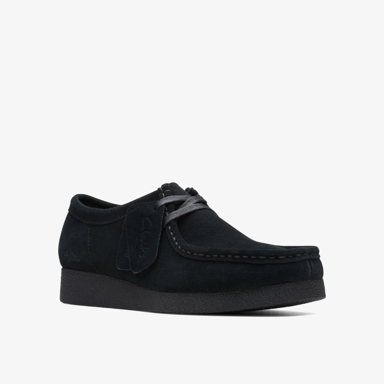 Women Wallabee EVO Shoe Black Suede