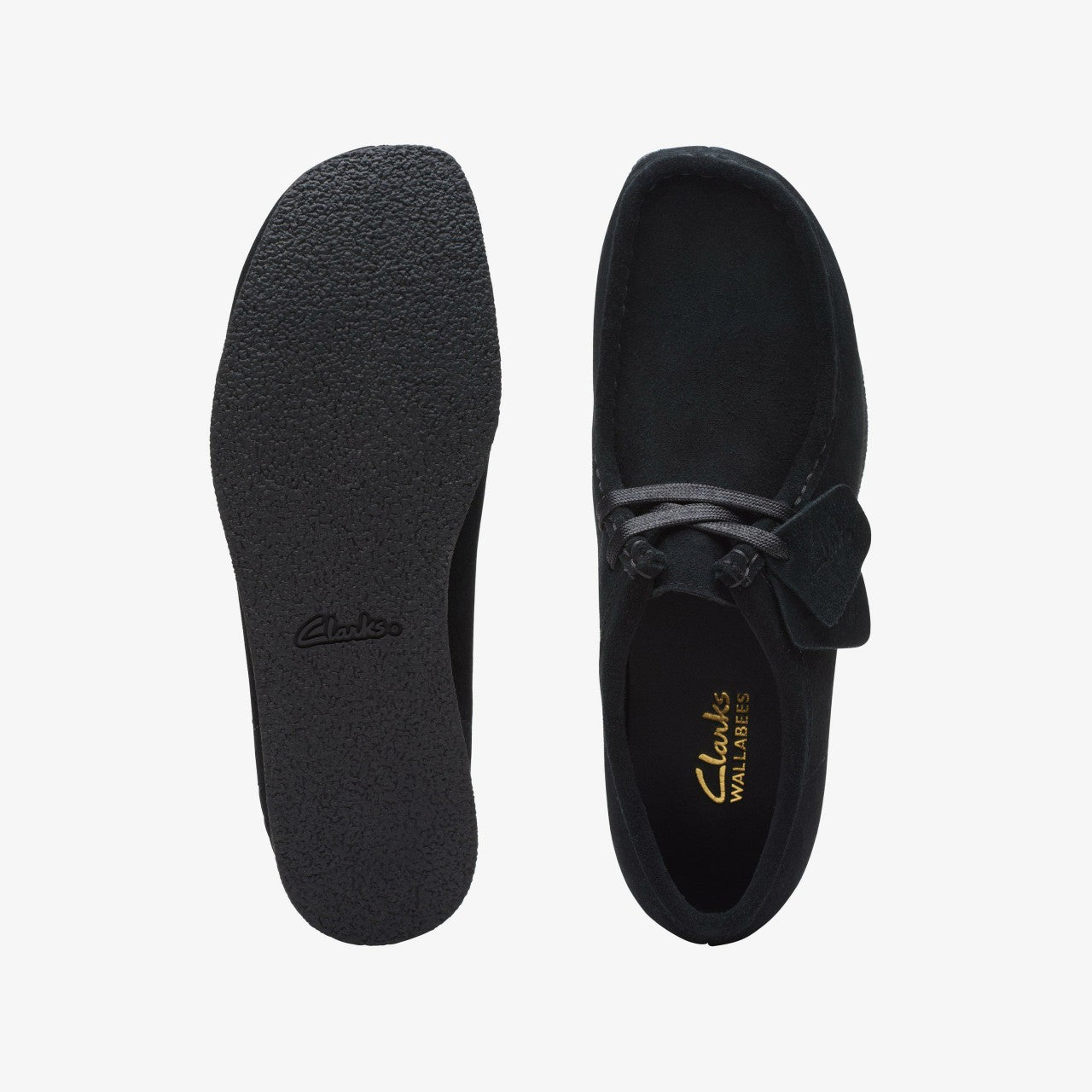 Women Wallabee EVO Shoe Black Suede
