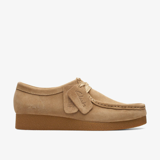 Women Wallabee EVO Shoe Dark Sand Suede