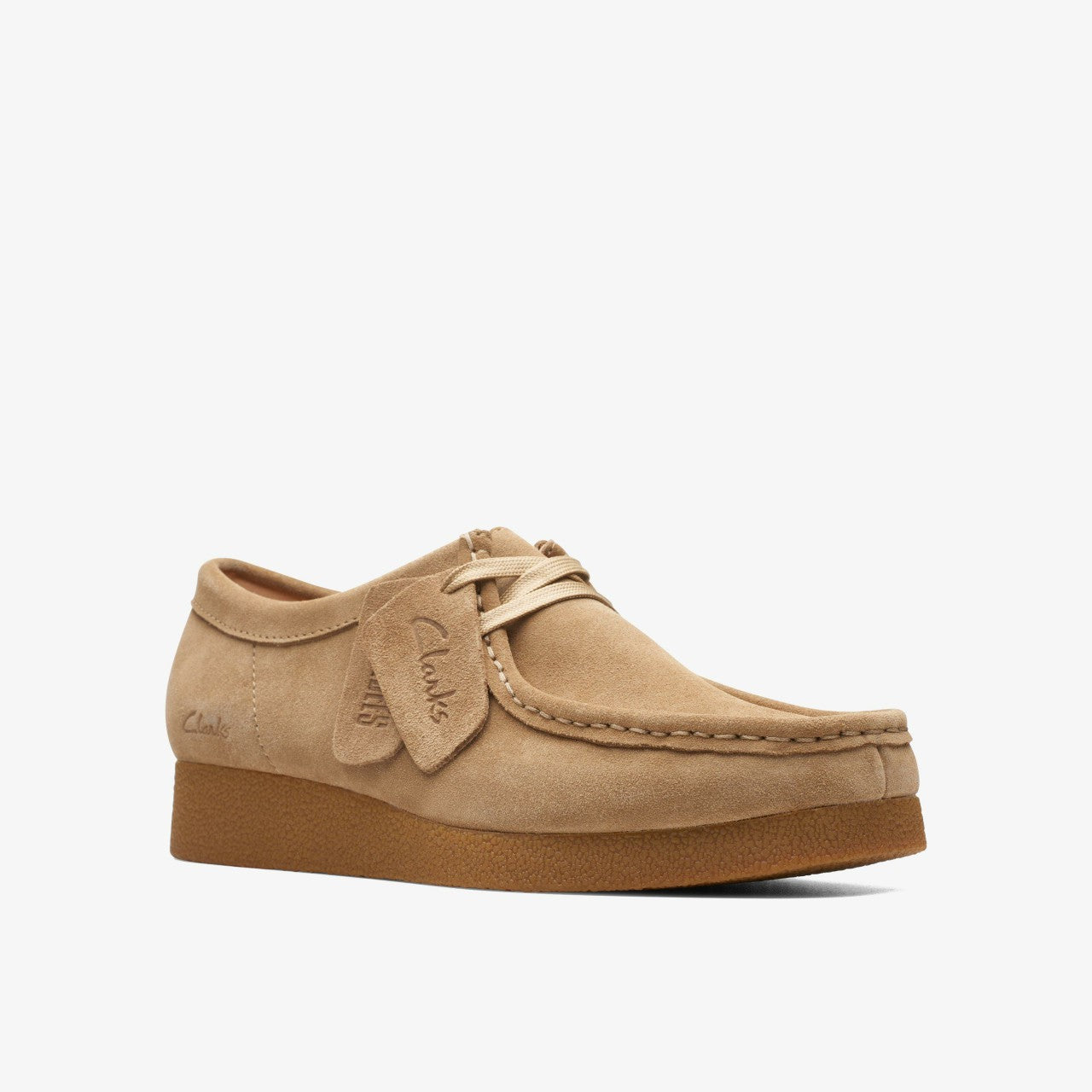 Women Wallabee EVO Shoe Dark Sand Suede