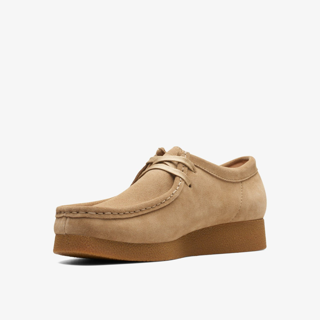 Women Wallabee EVO Shoe Dark Sand Suede