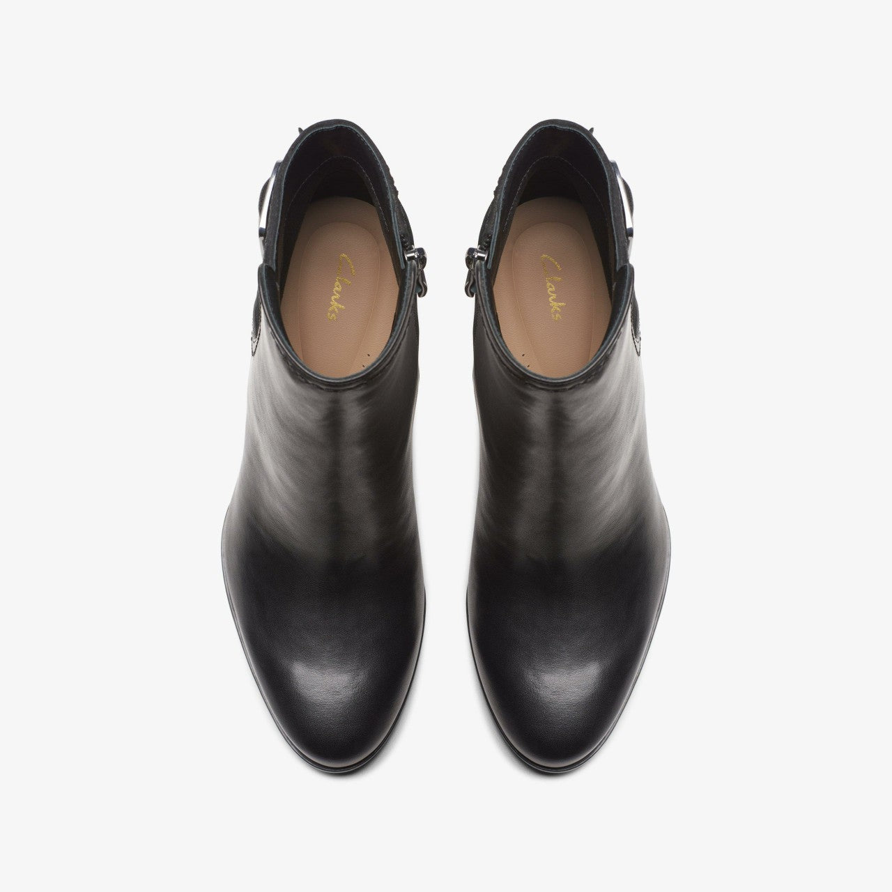Women Freva 85 Buckle Black Leather