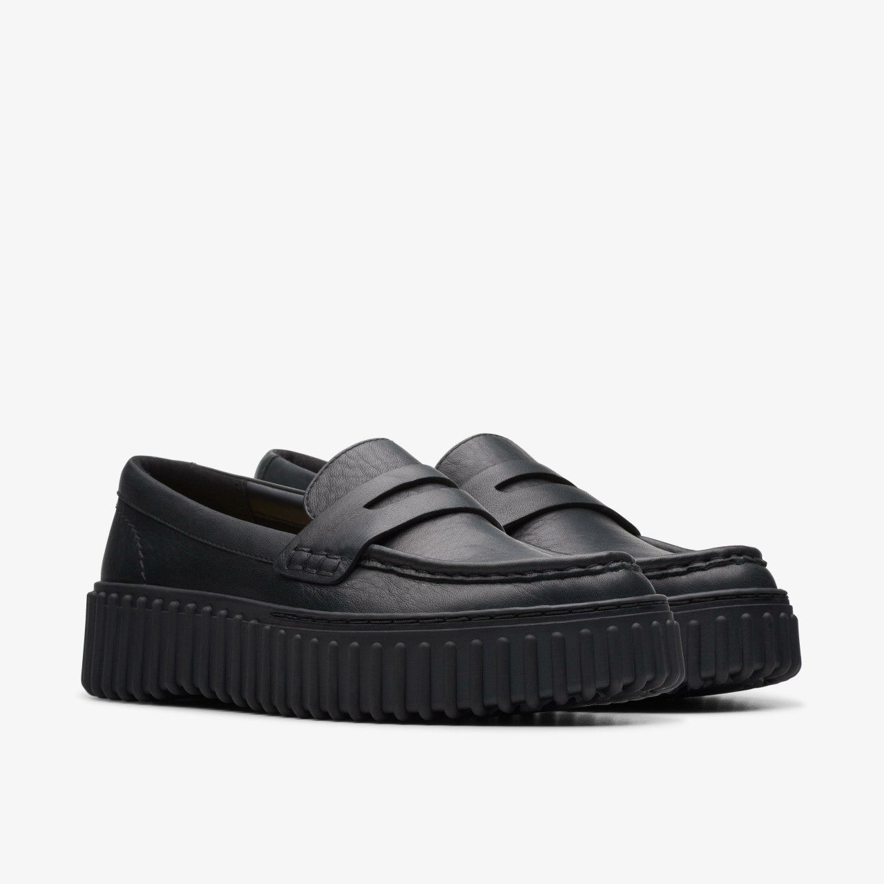 Women Torhill Penny Loafer Black Leather