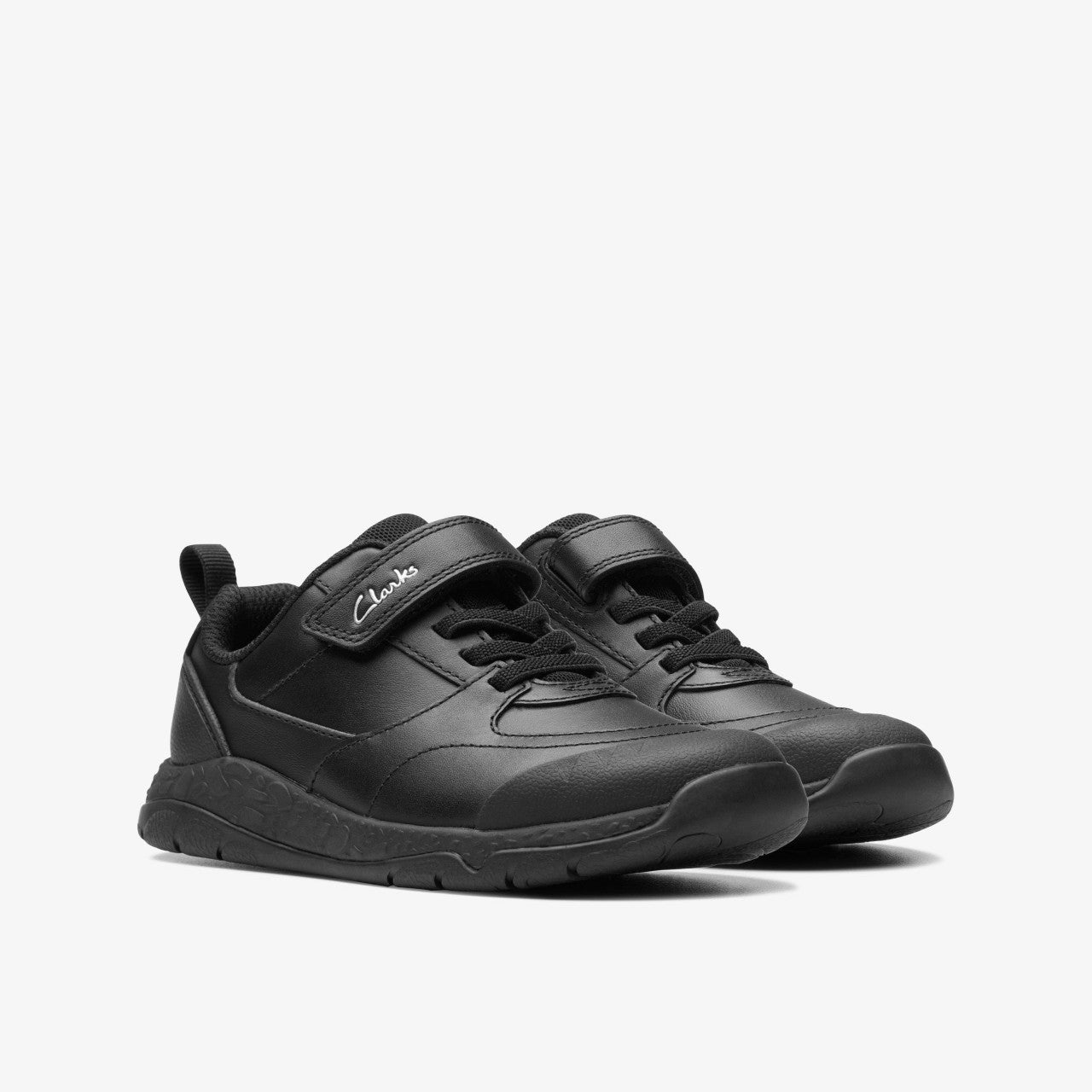 Kids Steggy Stride Kid Black Leather