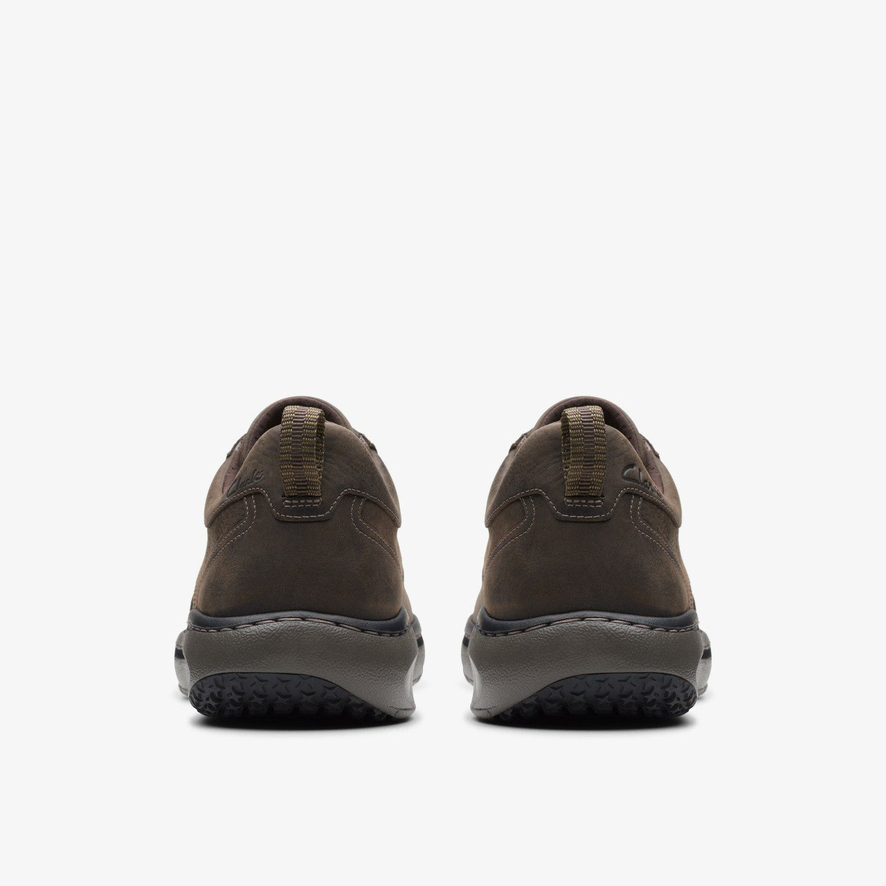 Men Clarks Pro Lace Dark Brown Tumbled