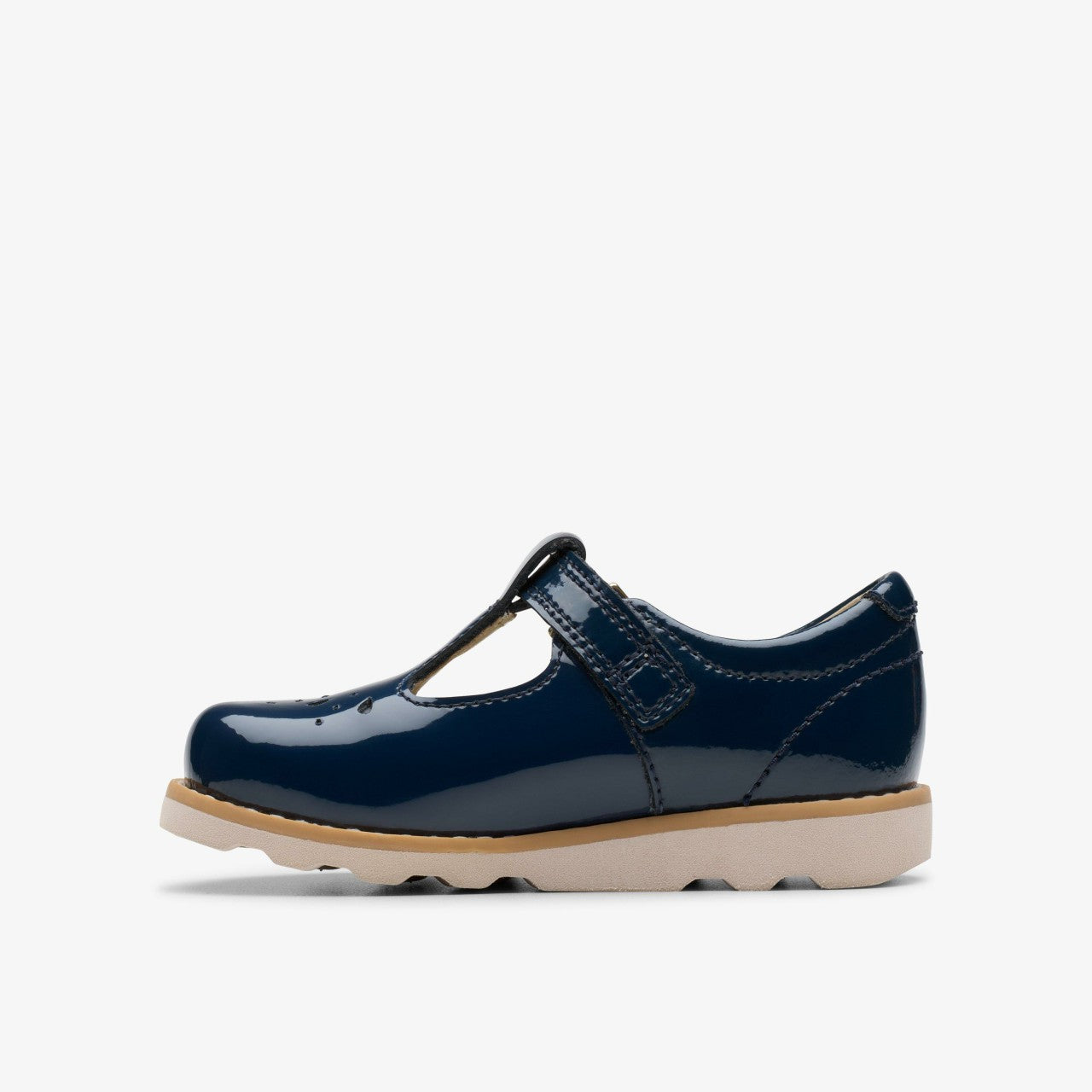 Babies|Kids Crown Print Toddler Navy Patent