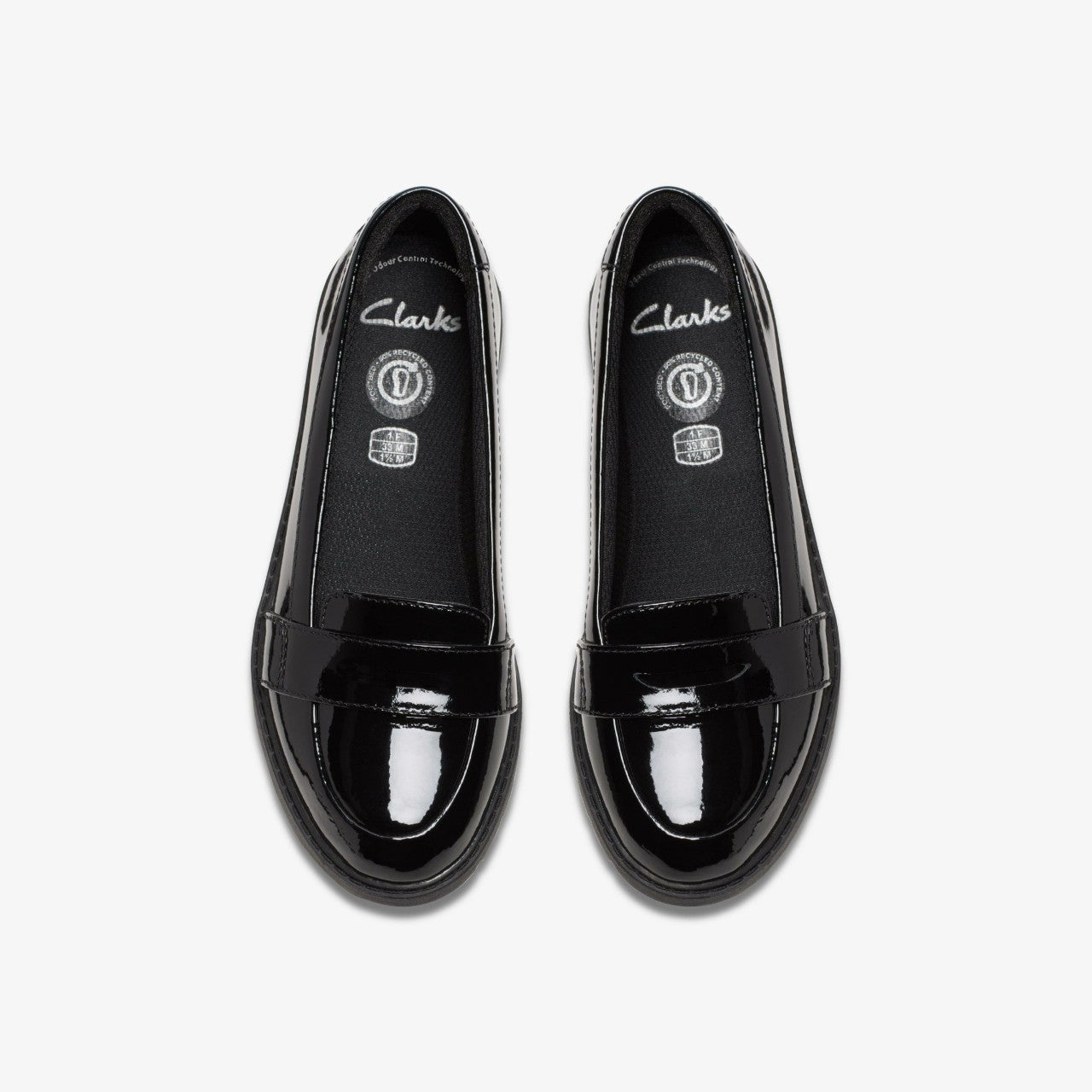Kids Scala Loafer Kid Black Patent