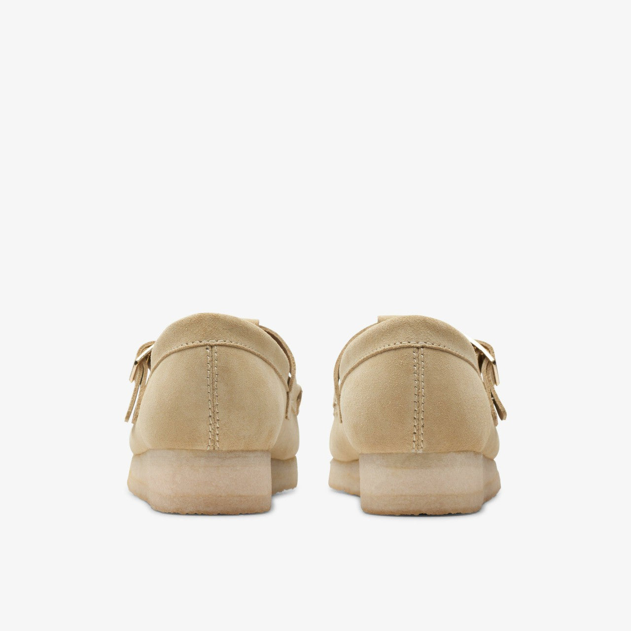 Women Wallabee T Bar Maple Suede