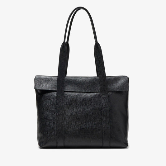 Women Dress Day Black Leather