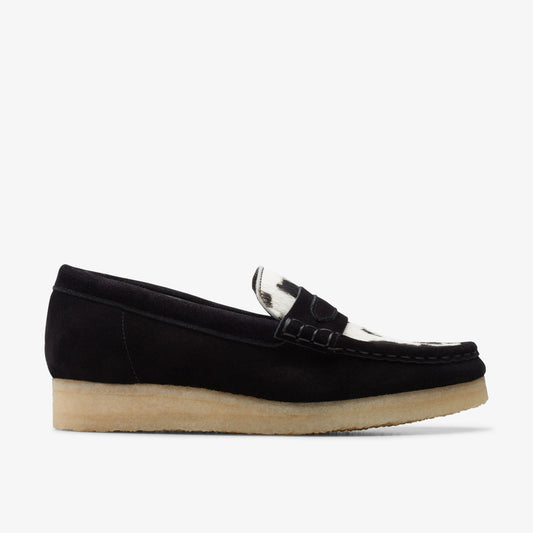 Women Wallabee Loafer Cow Print HairOn