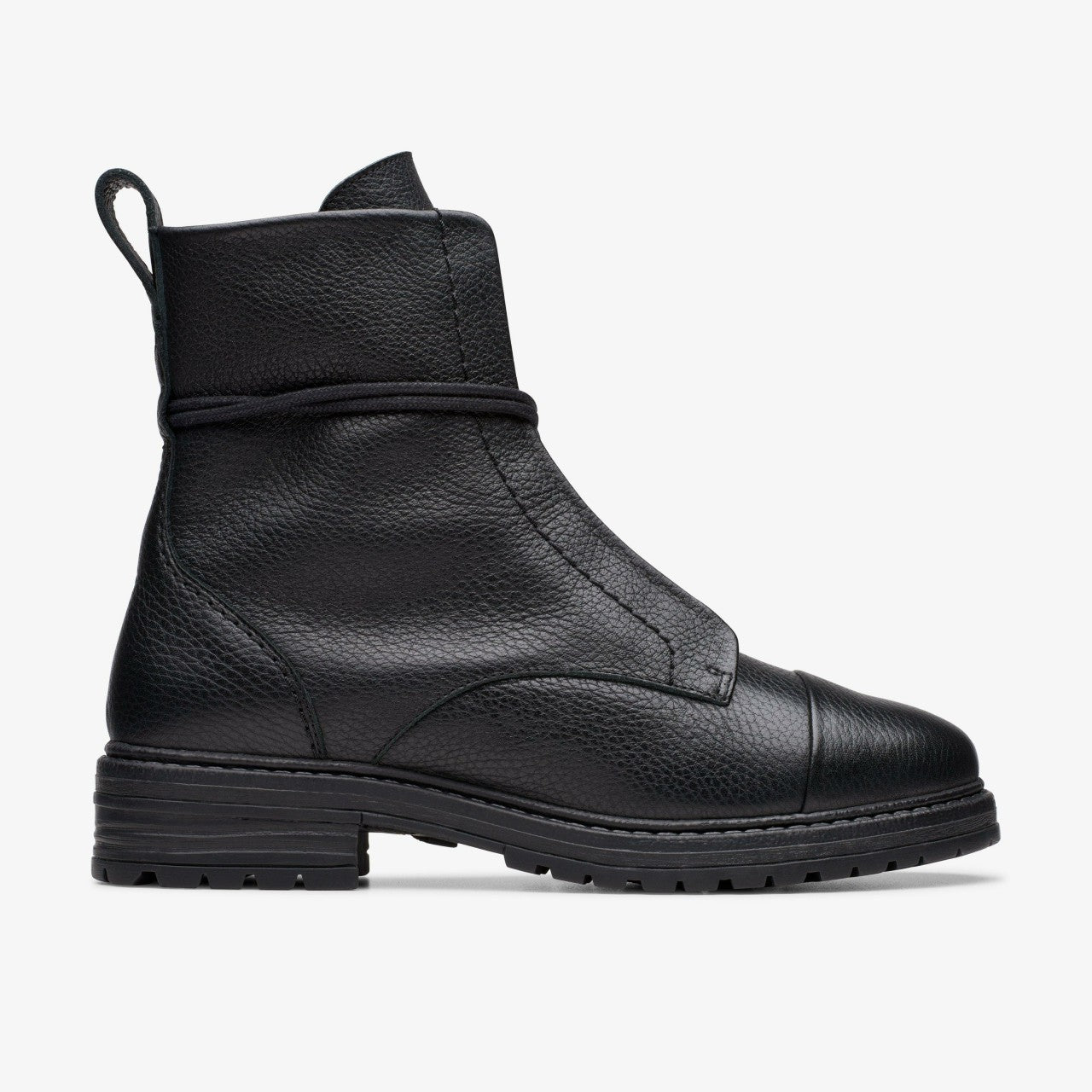 Women Rixley Lace Black Leather