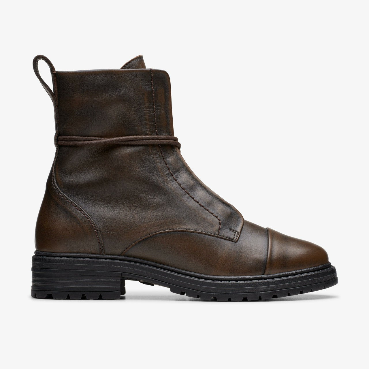 Women Rixley Lace Dark Brown Leather