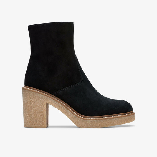 Women Colden Up Black Suede