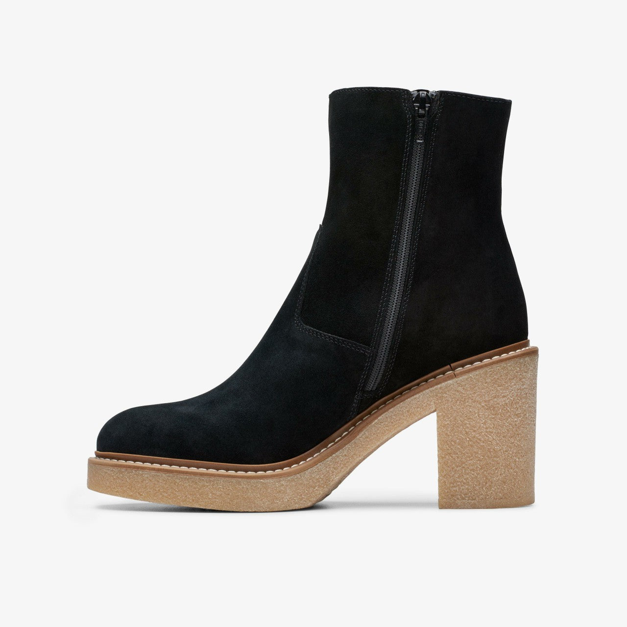 Women Colden Up Black Suede
