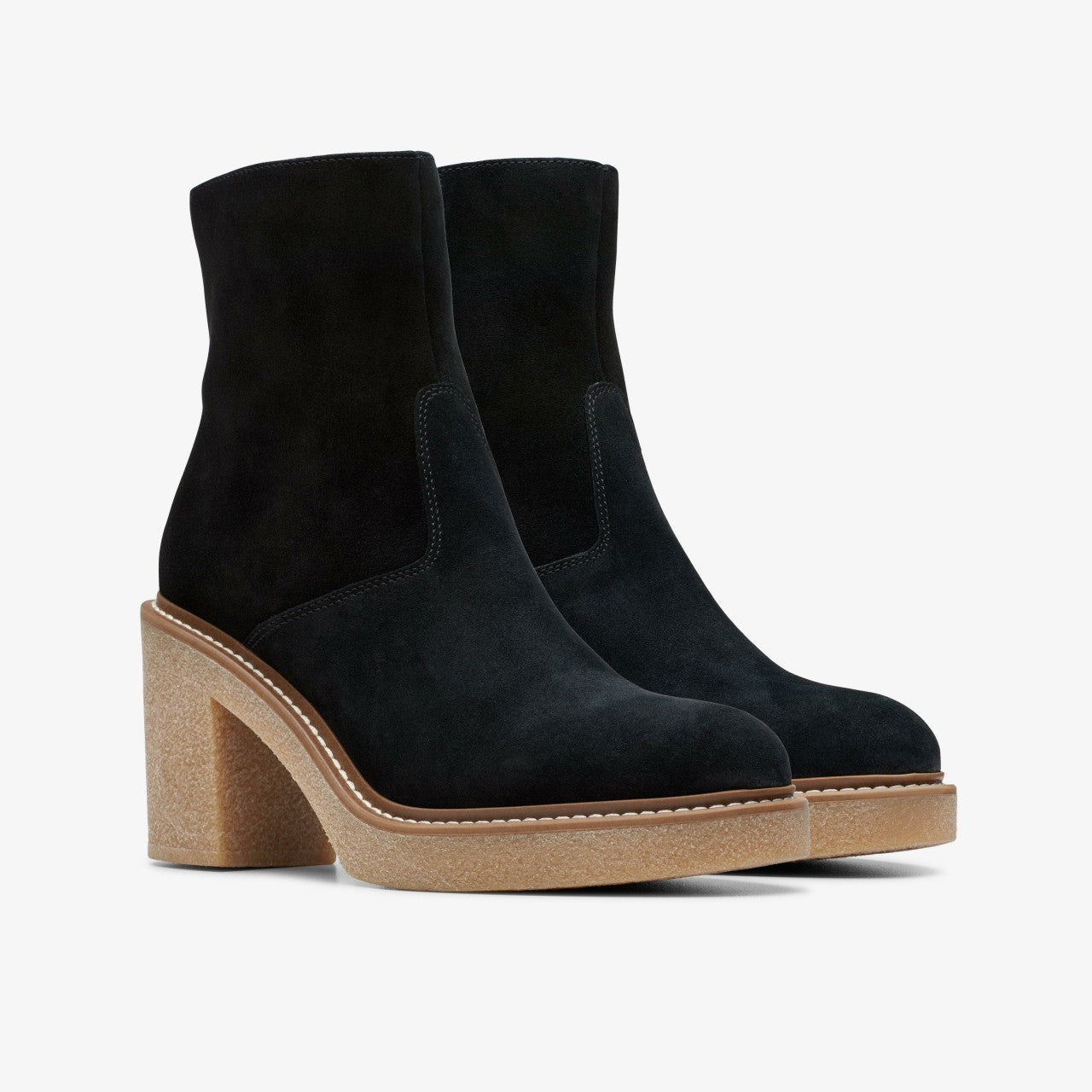 Women Colden Up Black Suede