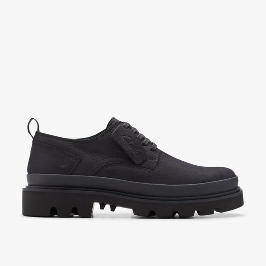 Men Badell Lace Black Nubuck